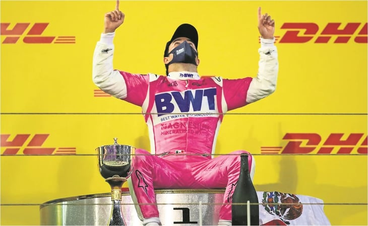 'Checo' Pérez, elegido en el Top 5 de pilotos de la Fórmula 1