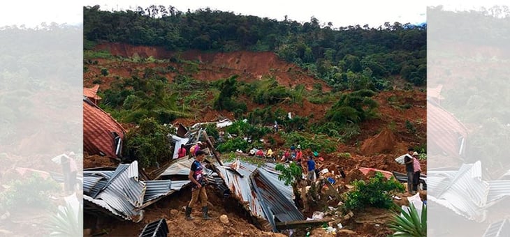 En aldea hondureña soterrada La Reina no hubo muertos 'porque Dios no quiso'