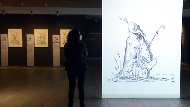 Exposición de litografías por Dalí inspiradas en obra literaria