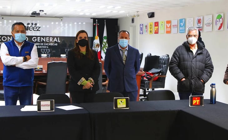Dirigencia de Zacatecas desconoce coalición Morena-PT-PVEM