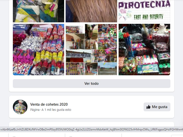 Vigilan por redes sociales la venta de pirotecnia: PC
