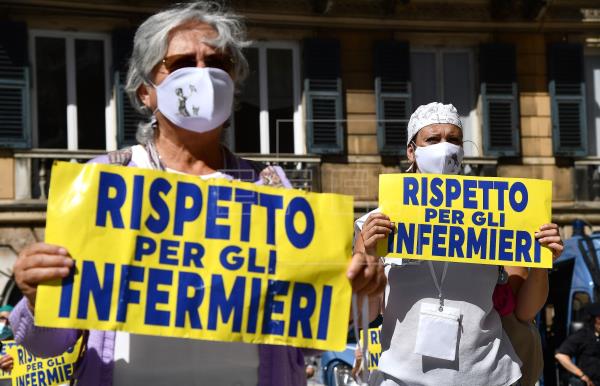 Italia suma 11,224 nuevos contagios de coronavirus y 659 fallecidos en un día