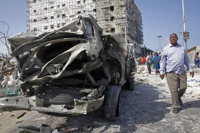 Mueren al menos nueve personas en un vehículo que pisó una mina en Somalia