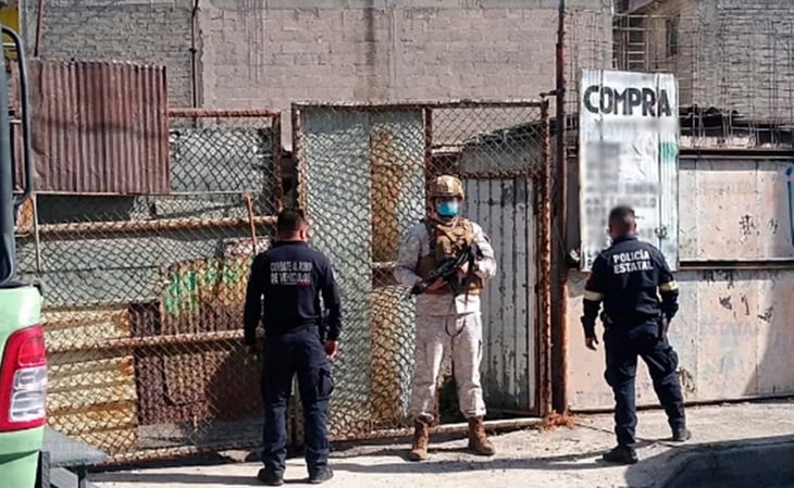 Localizan toma clandestina en 'chatarrería' de Ecatepec
