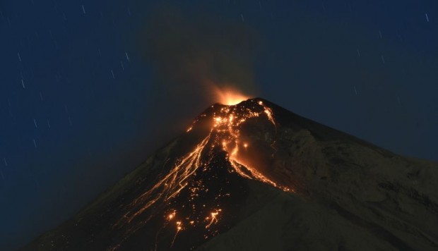 Este es el volcán que registra hasta 12 explosiones por hora