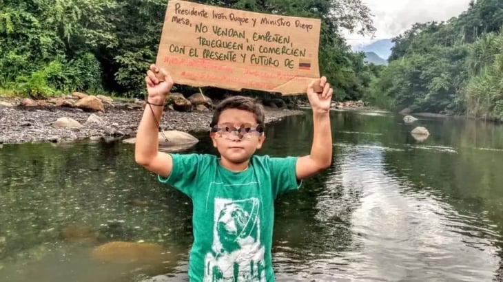 Amenazan de muerte a un niño ambientalista en Colombia