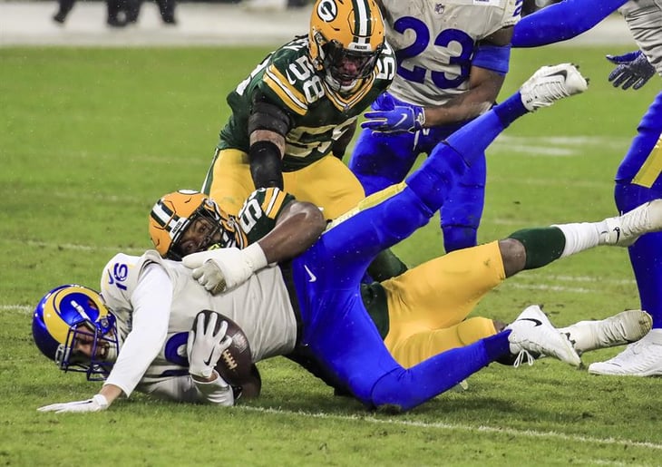 Packers vencen a Rams en la etapa de División de la NFL