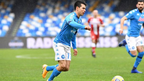 'Chucky' Lozano: Anota gol en goleada a la Fiorentina