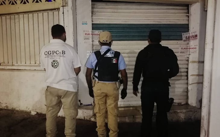 Clausuran y desalojan a 400 personas de discoteca en Acapulco