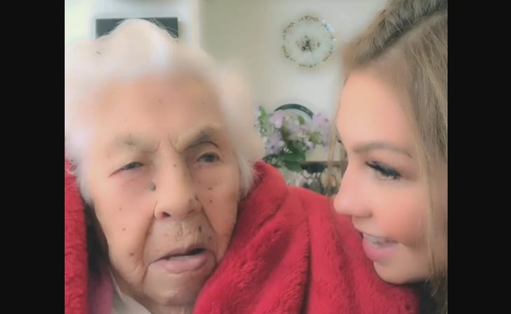 Mi abuela está en condiciones totalmente inaceptables: Thalía