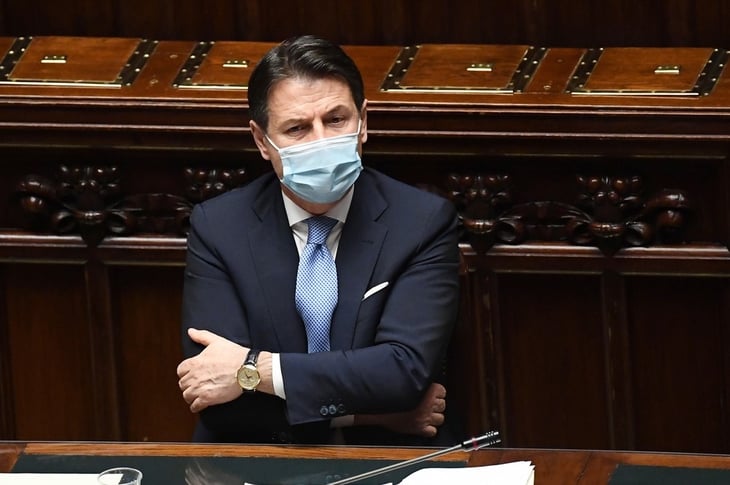 Giuseppe Conte logra la confianza de la Cámara de Diputados en Roma