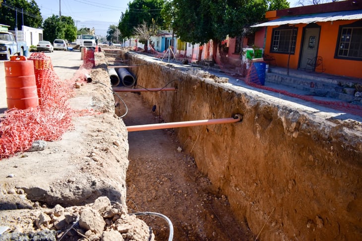 Avanza obra de drenaje, que evitará inundaciones en Frontera