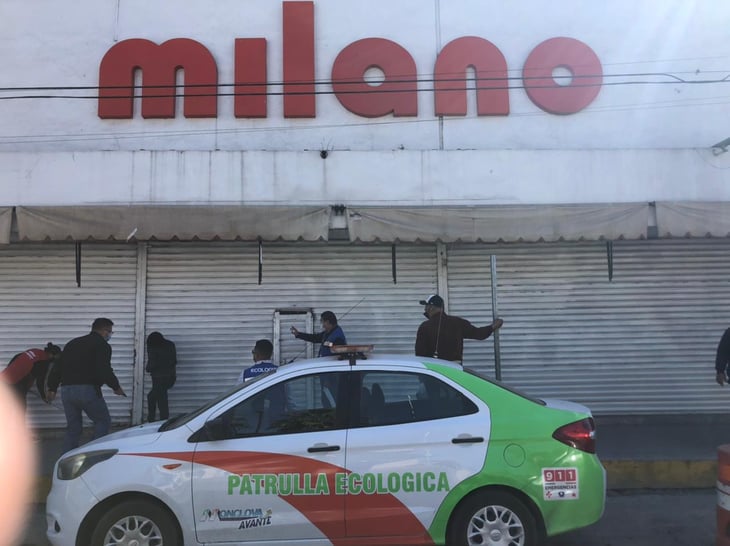 Viola la tienda ‘Milano’ las medidas de sanidad  