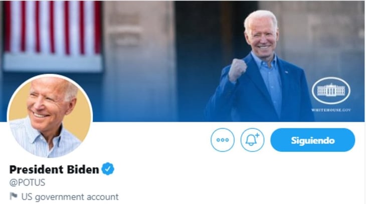 'No hay tiempo que perder', dice Biden en su primer tuit presidencial