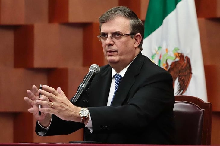 México saluda el fin de la construcción del muro, dice Ebrard
