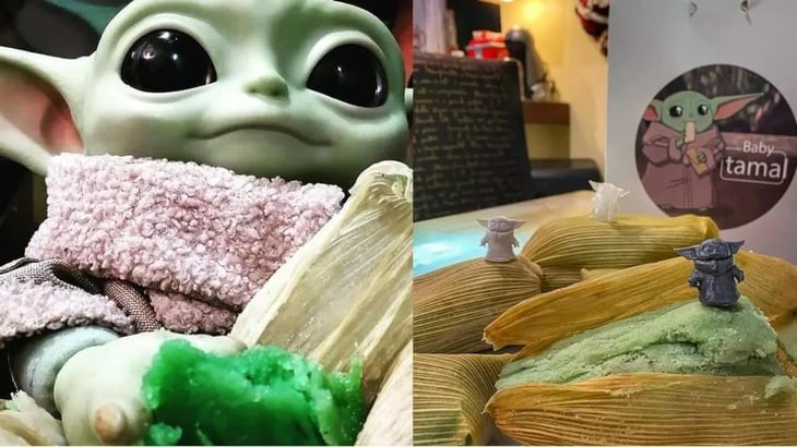 Venderán tamales de 'Baby Yoda' para Candelaria