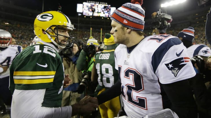 Brady vs Rodgers: Platillo digno de un Super Bowl