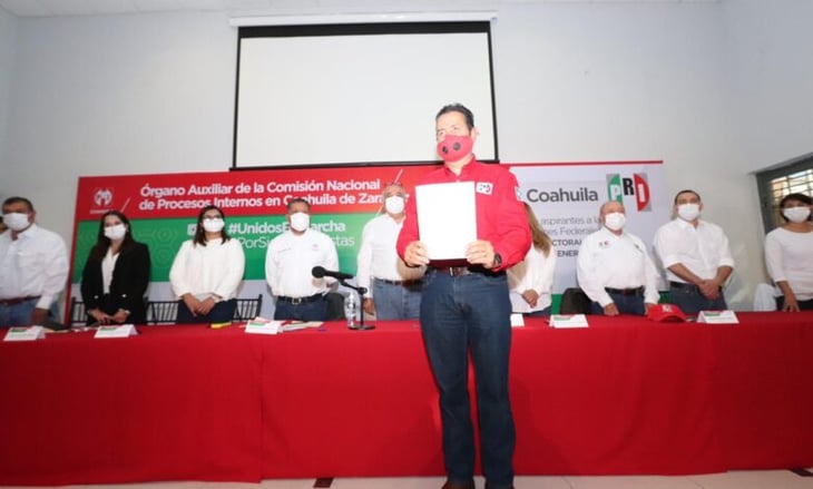 Se registran aspirantes del PRI a diputaciones federales en Coahuila