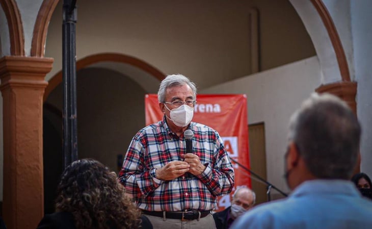 Senador de Morena, Rubén Rocha, se contagia de COVID-19 por segunda vez