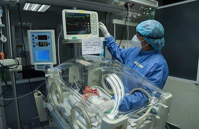 Nacen 69 bebés con COVID-19 en hospital de Toluca