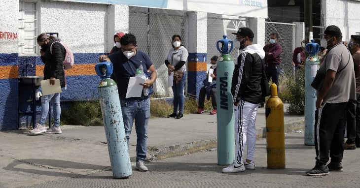 Alertan en Castaños por oxígeno en cilindros contaminados