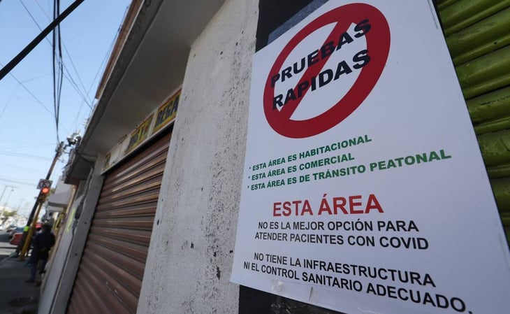 Protestan contra instalación de módulo para pruebas Covid en Toluca