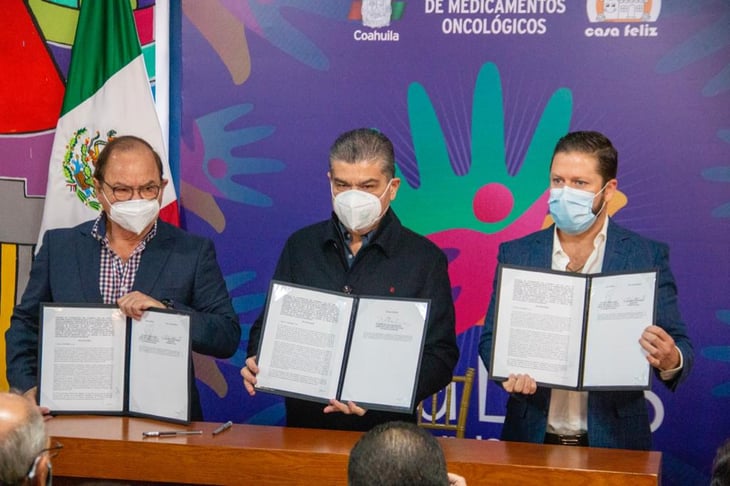 Entrega MARS 85 MDP en medicamentos oncológicos en Torreón