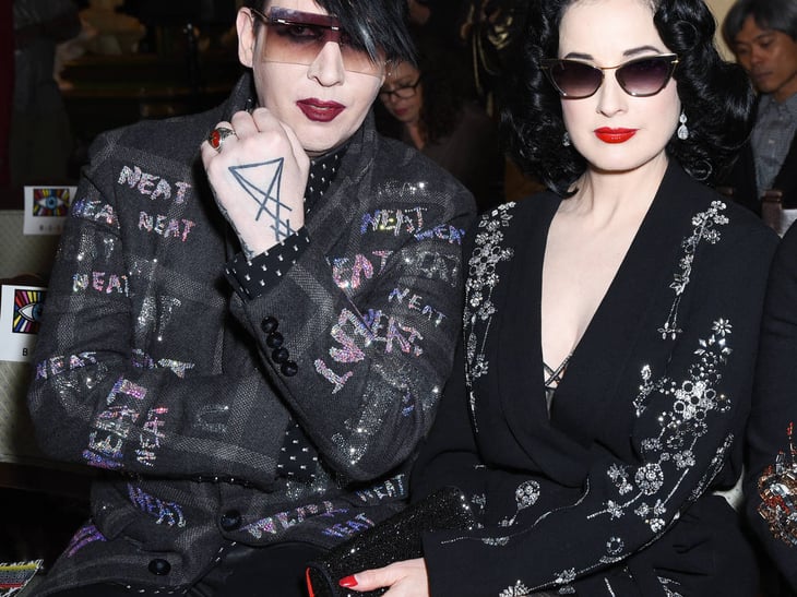 Dita Von Teese: Dice que su relación con Marilyn Manson fue diferente