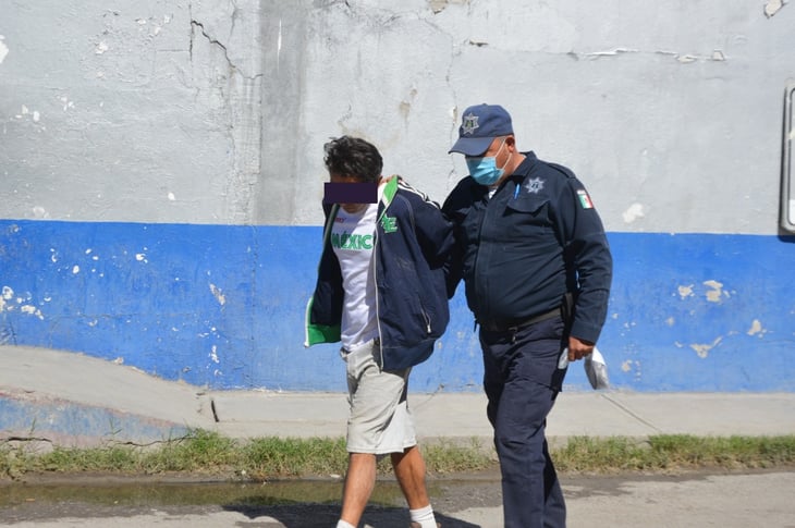 Policías atrapan a ladrón en Monclova