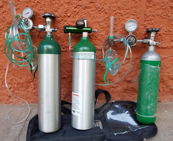 Sin recursos Abasolo   para la compra de tanques de oxígeno en Abasolo 