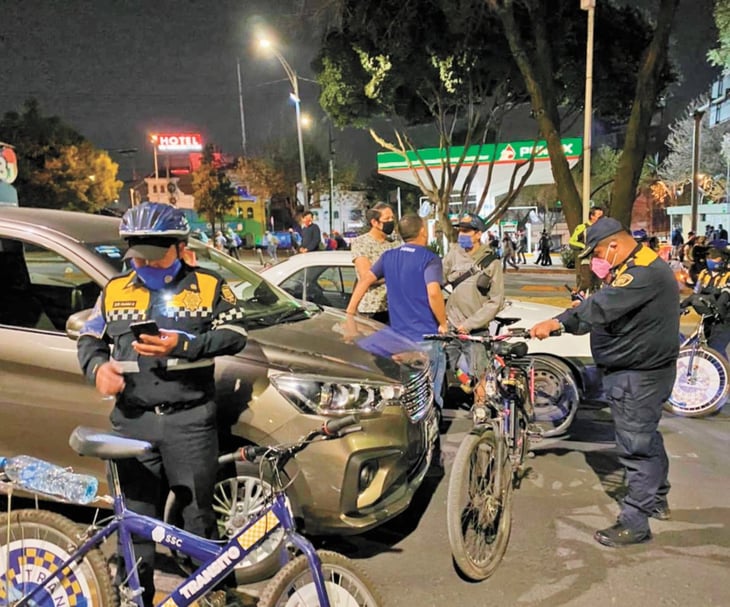 SSC: Suspende a 11 policías tras choque con ciclistas