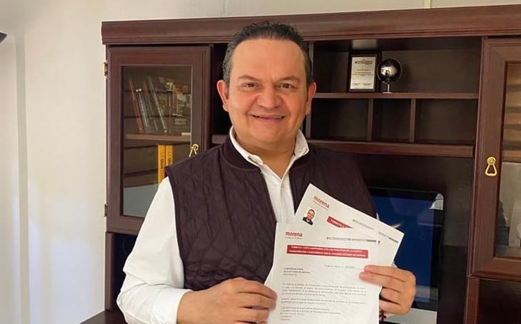 Caballero se registra como precandidato de Morena para Apodaca