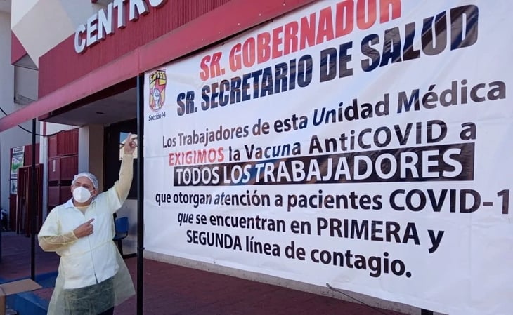Médicos en Sinaloa convocan a paro por falta de insumos contra Covid