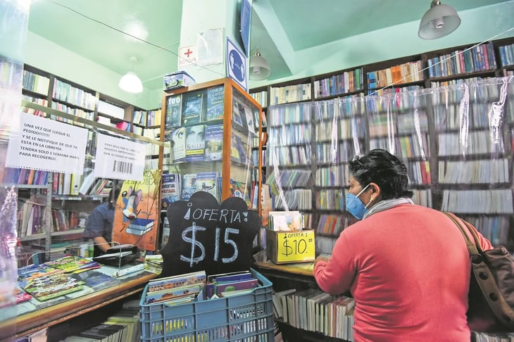 Librerías en Querétaro, en estado crítico por el Covid
