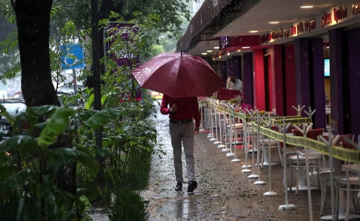 Registran lluvias en al menos 8 alcaldías de la Ciudad de México