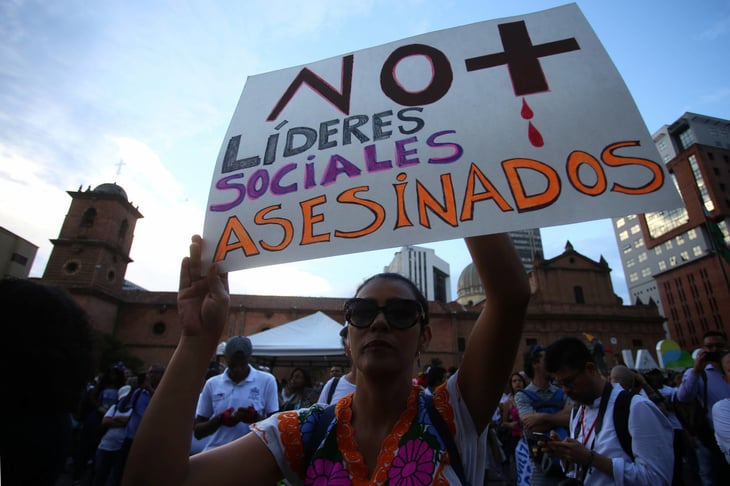 Aclarar los asesinatos de líderes sociales en Colombia prioridad para EU