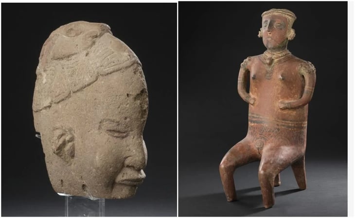 Francia vende seis piezas prehispánicas de México