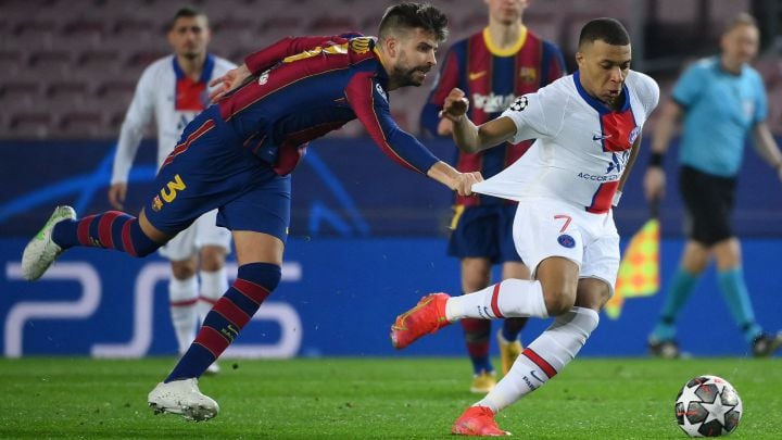 Mbappe lidera con un hat trick la derrota del Barça 