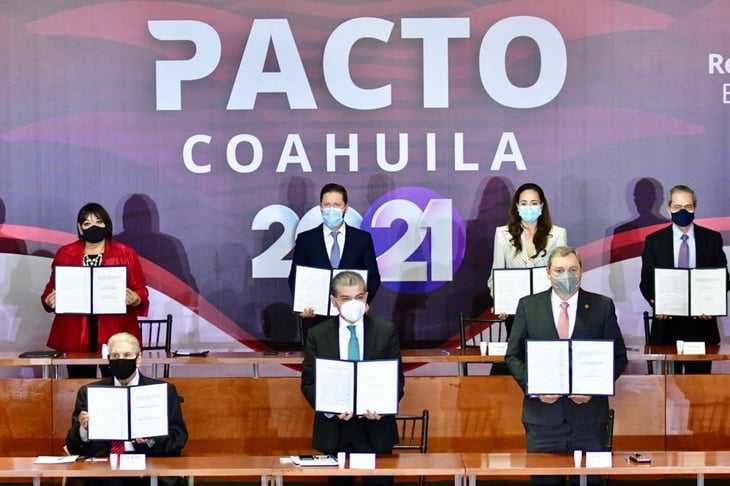No cederá el estado a chantajes, se consolida pacto por Coahuila 