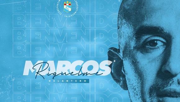 El argentino Marcos Riquelme reemplaza a Emanuel Herrera en Sporting Cristal