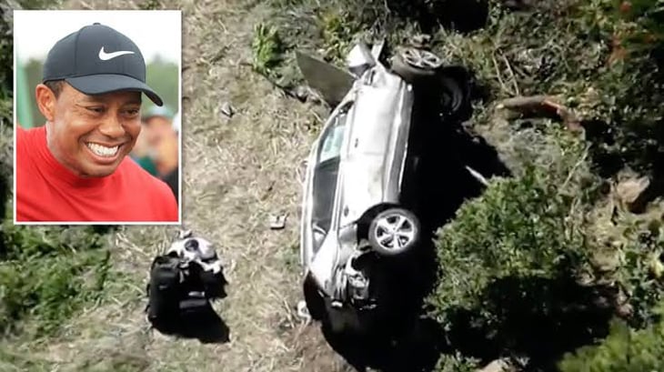 Tiger Woods, herido de gravedad en accidente de tránsito cerca de Los Ángeles