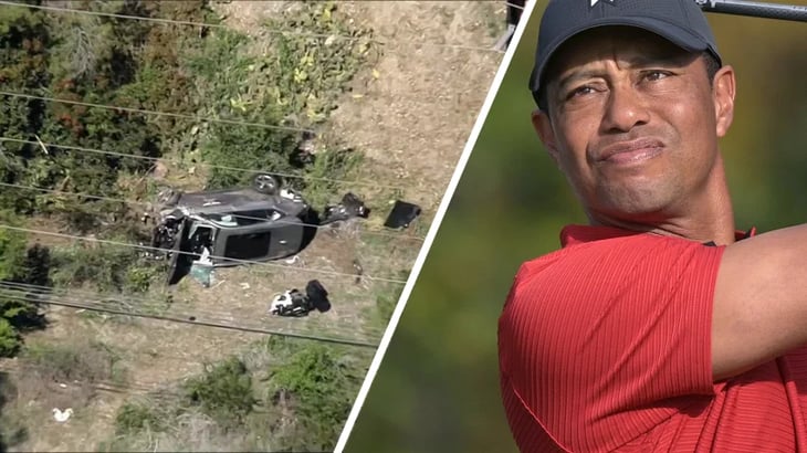 El mundo del deporte reacciona ante accidente de 'Tiger' Woods