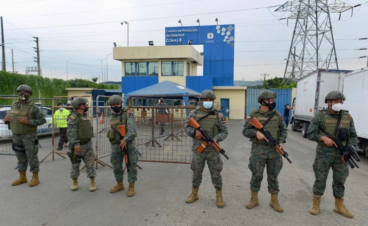Motines en cárceles de Ecuador dejan saldo de 62 reos muertos