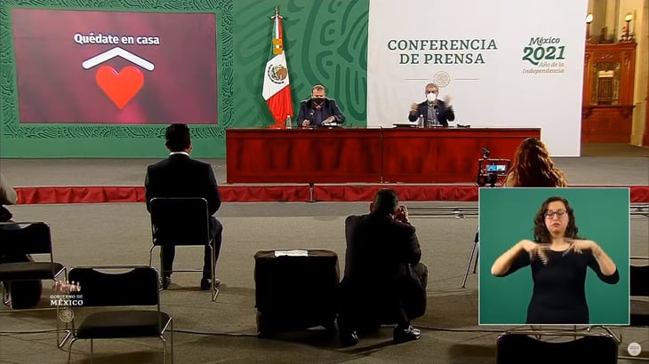 Reporta Ssa 183 mil 692 defunciones confirmadas por COVID-19 en México