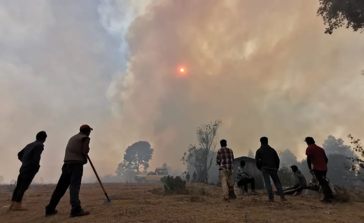Por incendios, declaran emergencia en 28 municipios de Oaxaca