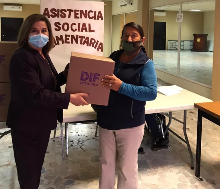 Reciben adultos 122 despensas AMA: DIF en San Buenaventura