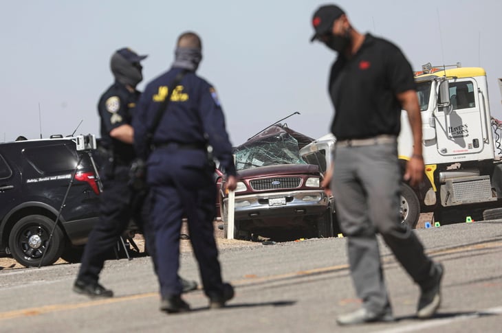 Confirma SRE muerte de 10 mexicanos tras accidente en California