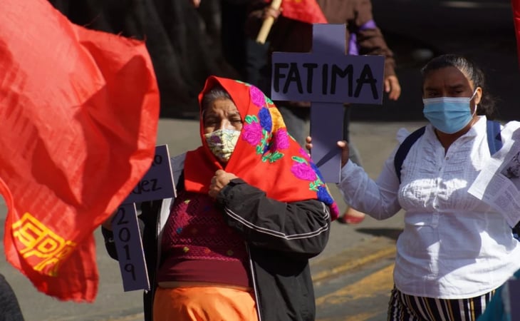 Mujeres toman calles de Oaxaca para exigir alto a la violencia