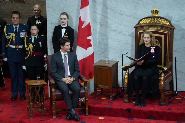 Trudeau dice que su prioridad no es romper con la monarquía constitucional