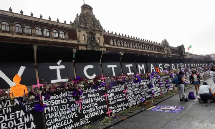 AMLO: Quería dejar más tiempo muro en honor a víctimas de feminicidio
